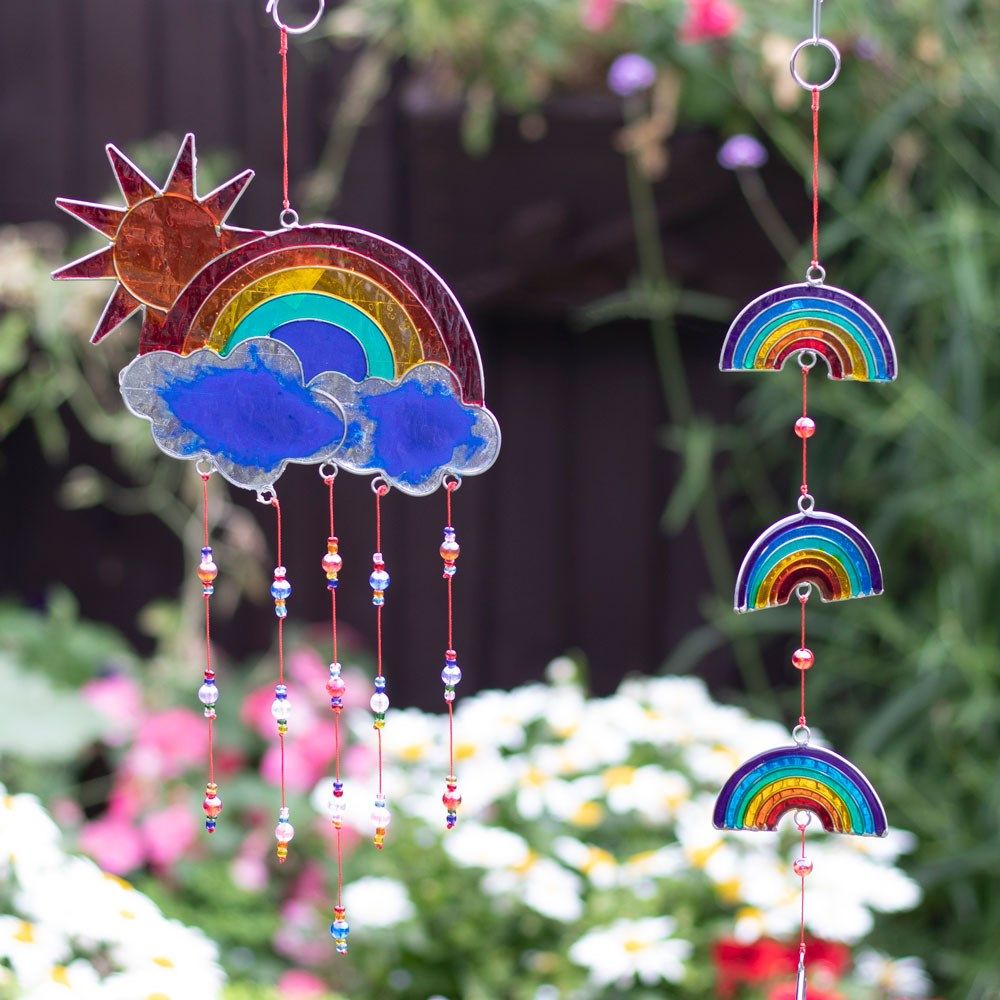 Something Different - 60cm String of Rainbows Suncatcher - Rainbow